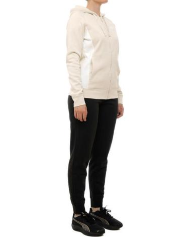 PUMA TRAININGSANZUG FULL-ZIP HOODED 690738-87 BEIGE/SCHWARZ BEIGE NEGRO