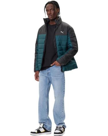 PUMA PADDED JACKE 685210-75 GRÜN/SCHWARZ VERDE NEGRO