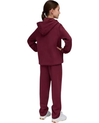 PUMA TRAININGSANZUG HOODED SWEA METALLIC GRANATROT 689729-96 GRANATE