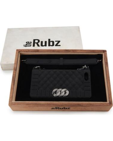 COVER THE-RUBZ IPHONE5-10-100-016 NERA PER IPHONE 5/5S CON SCATOLA DI PRESENTAZIONE