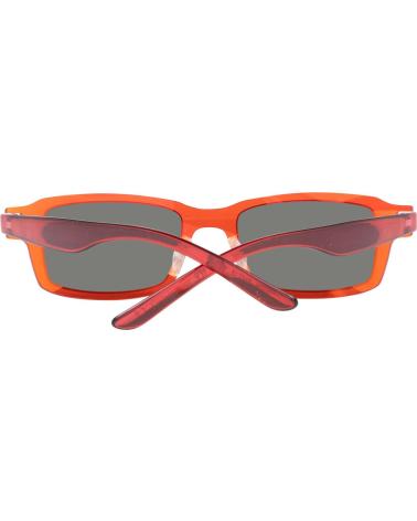 TRY COVER CHANGE TH502-04-52 ORANGE RECTANGULAR SUNGLASSES