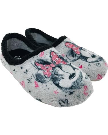 CABRERA ZAPATILLA DE CASA MUJER CERRADA RATONCITO 3222 GRIS