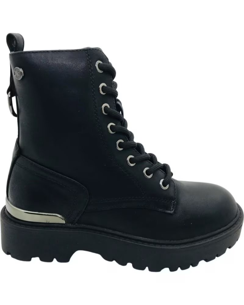 XTI BOTIN MILITAR NINA KIDS 150583 NEGRO