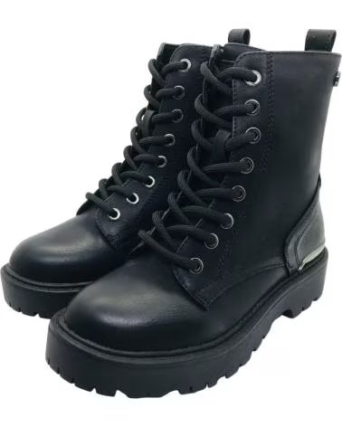 XTI BOTIN MILITAR NINA KIDS 150583 NEGRO
