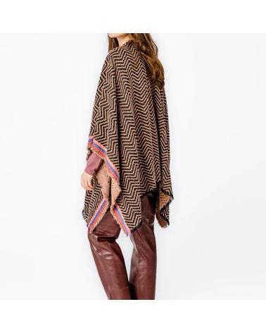 PONCHO ABBACINO MODELO 90723AB ROSA PALEPINK PALEPINK