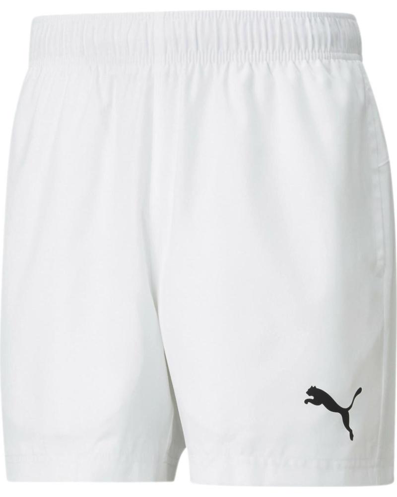 PUMA SHORTS 586728 ESSENTIAL WHITE BLANCO