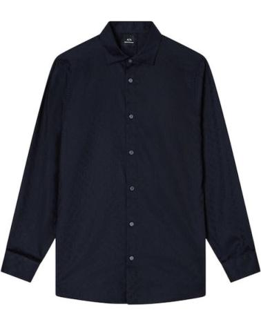 CAMICIA A MANICHE LUNGHE ARMANI EXCHANGE XM001142AF13131 NERA NEGRO
