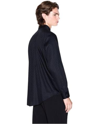 CAMICIA A MANICHE LUNGHE ARMANI EXCHANGE XM001142AF13131 NERA NEGRO
