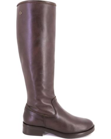 STIVALI ALTI IN PELLE PORRONET 4714 MARRONE MARRON