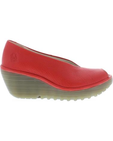 FLY LONDON YURI - SCARPE CON ZEPPA ROSSE ROJO