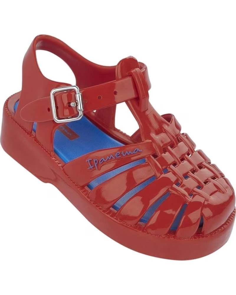 SANDÁLIAS IPANEMA ARANHA BABY PARA MENINAS VERMELHO/BRANCO ROJO