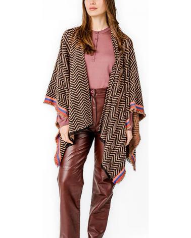 PONCHO ABBACINO MODELO 90723AB ROSA PALEPINK PALEPINK