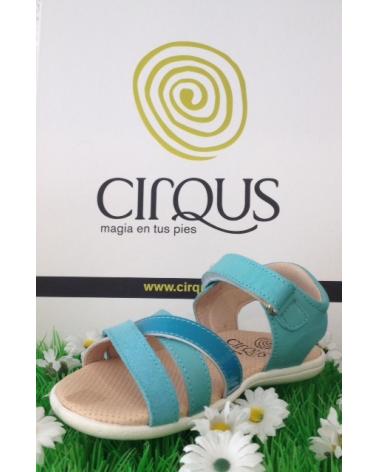 CIRQUS SANDALIAS 151233 ELABORADAS EN PIEL ROJO