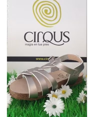 CIRQUS SANDALIAS 151168 ELABORADAS EN PIEL NINAS MORADO