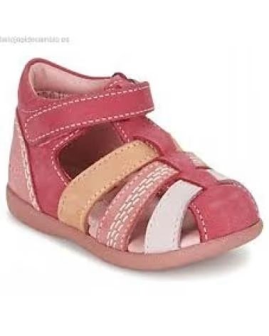 KICKERS SANDALO PER BAMBINI BABYSUN MULTICOLORE CON CHIUSURA REGOLABILE VERDE