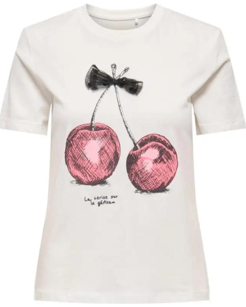 ONLY CAMISETAS DE CHICA 15365607 BLANCO