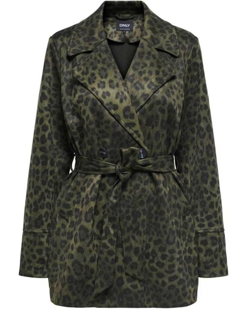 ONLY CHAQUETA 15358315 EN VERDE PARA MUJER KALAMATA