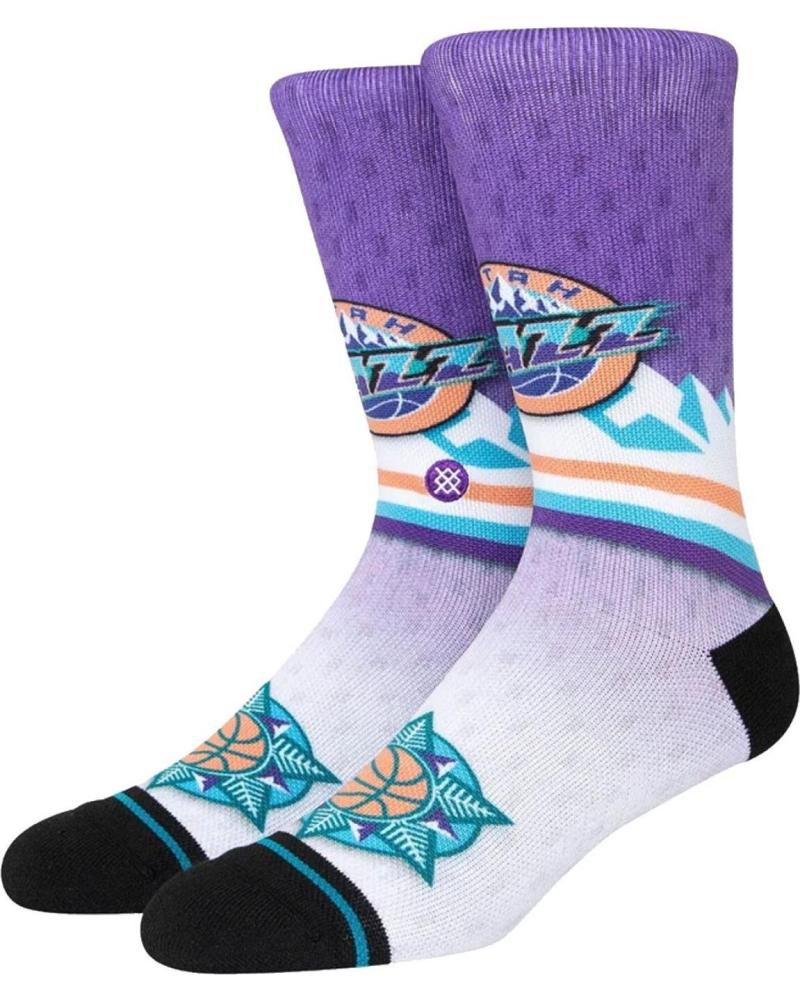 STANCE CALCETINES UTAH JAZZ PURPLE NAN