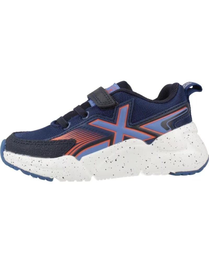 MUNICH ZAPATILLAS NINO MODELO SUPER TRACK COLOR AZUL