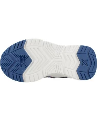 MUNICH ZAPATILLAS NINO MODELO SUPER TRACK COLOR AZUL