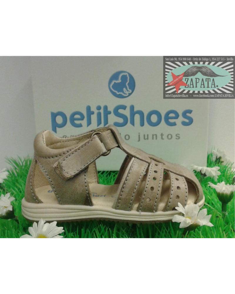 PETITSHOES SANDALIA PARA NINAS Y NINOS BEIGE