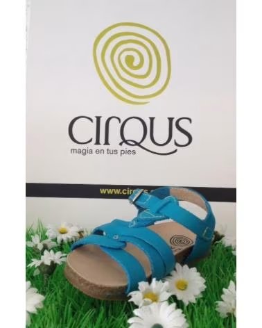 CIRQUS SANDALIAS 151168 ELABORADAS EN PIEL NINAS MORADO