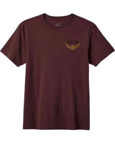 BRIXTON CAMISETA EN COLOR PARA HOMBRE ROJO