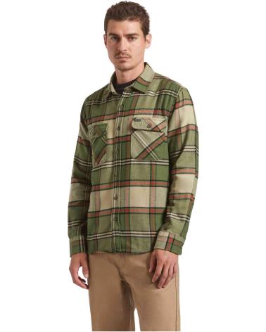 BRIXTON CAMISAS EN COLOR PARA HOMBRE WILDGREEN