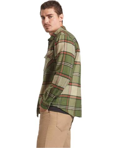 BRIXTON CAMISAS EN COLOR PARA HOMBRE WILDGREEN