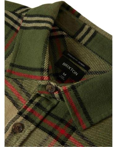 BRIXTON CAMISAS EN COLOR PARA HOMBRE WILDGREEN