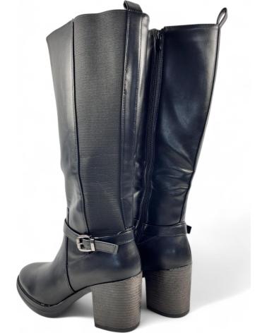 TIMBOS BOTA TACON DE MUJER COLOR 132310 NEGRO