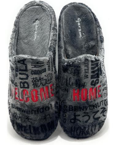 GARZON ZAPATILLAS CASA CABALLERO HOME GRIS