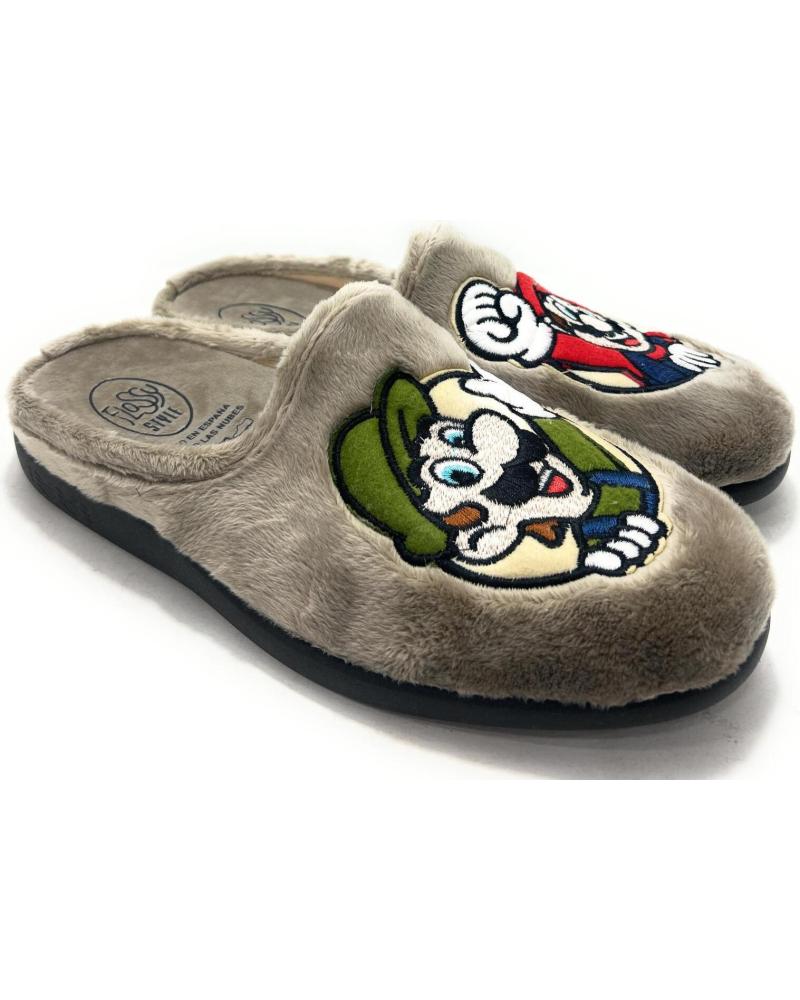 ALCALDE ZAPATILLAS CASA CABALLERO FLOSSY MARIO MORADO