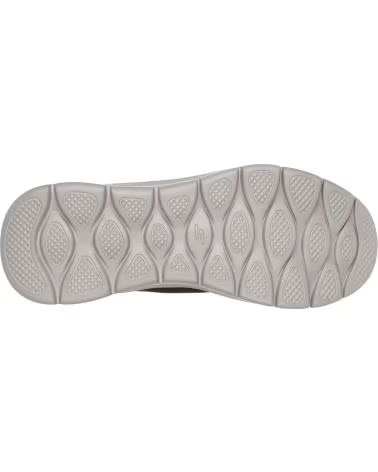 SNEAKERS SKECHERS GO WALK FLEX SMOOTH MOTION MARRONE MARRóN