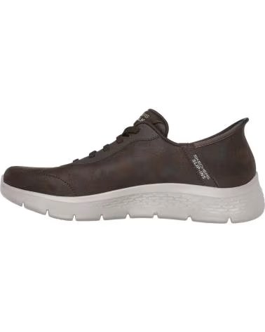 SNEAKERS SKECHERS GO WALK FLEX SMOOTH MOTION MARRONE MARRóN