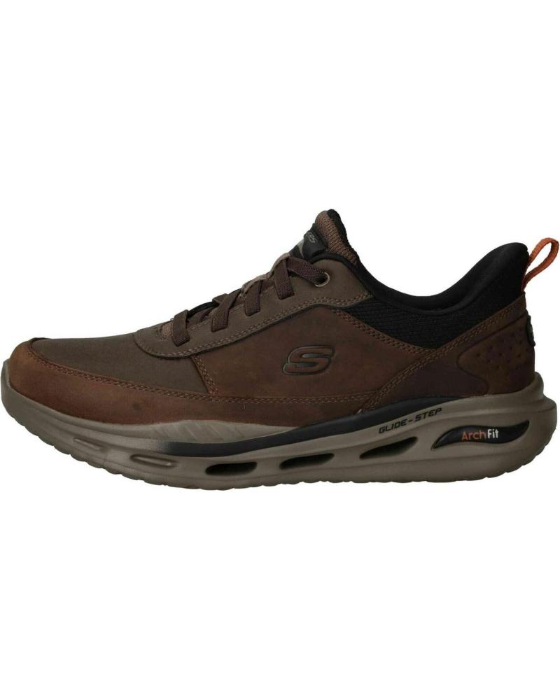 SKECHERS ZAPATILLA SLIP IN PARA HOMBRE 210981 COLOR MARRON MARRóN
