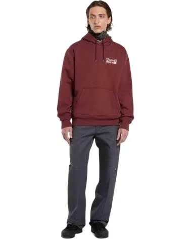 DICKIES SUDADERA CON CAPUCHA DK0A88ATL161 EN ROJO PARA HOMBRE ANDORRA