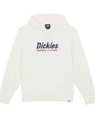DICKIES SUDADERA EN COLOR PARA HOMBRE WHITE