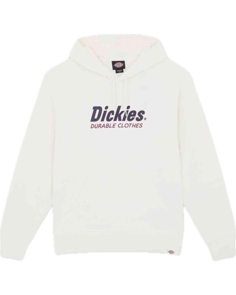 DICKIES SUDADERA EN COLOR PARA HOMBRE WHITE