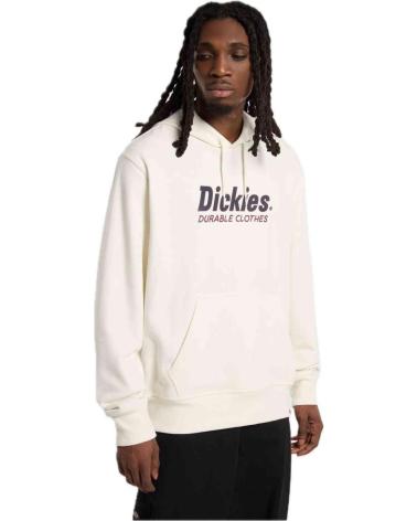 DICKIES SUDADERA EN COLOR PARA HOMBRE WHITE
