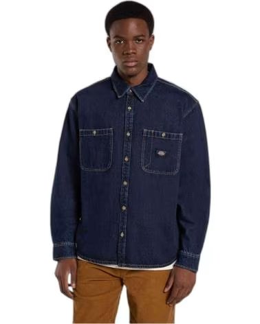 DICKIES CHAQUETA DK0A87PX0DD1 EN AZUL PARA HOMBRE BLUE DENIM