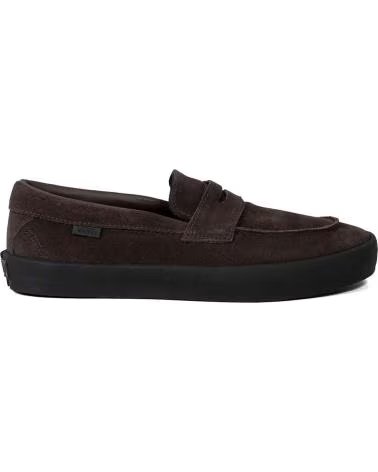 VANS OFF THE WALL ZAPATILLA PRO SKATE VANS SKATE LOAFER SUEDE BROWN-BLACK