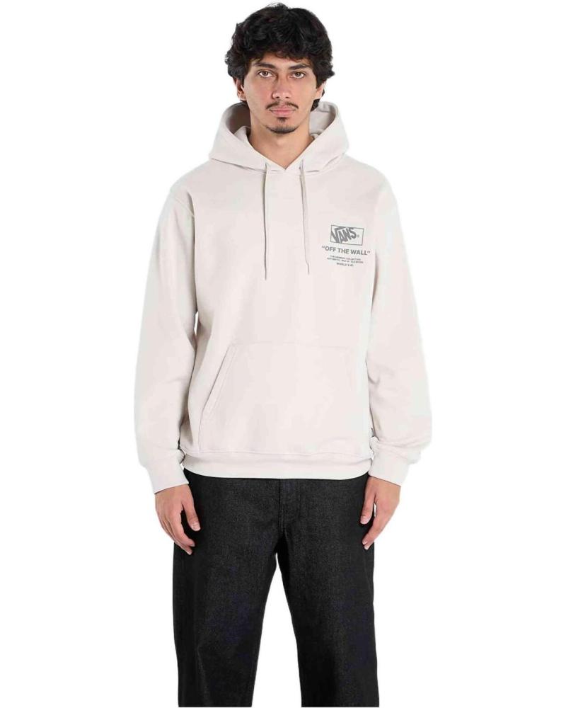 VANS OFF THE WALL SUDADERAS VANS EN COLOR PARA HOMBRE BEIGE