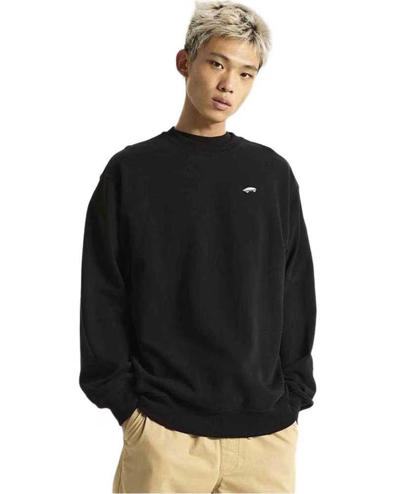 FELPA VANS OFF THE WALL CLASSIC CREW VN000P59BLK1 NEGRO