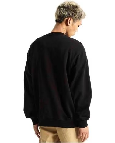 FELPA VANS OFF THE WALL CLASSIC CREW VN000P59BLK1 NEGRO