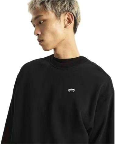 FELPA VANS OFF THE WALL CLASSIC CREW VN000P59BLK1 NEGRO