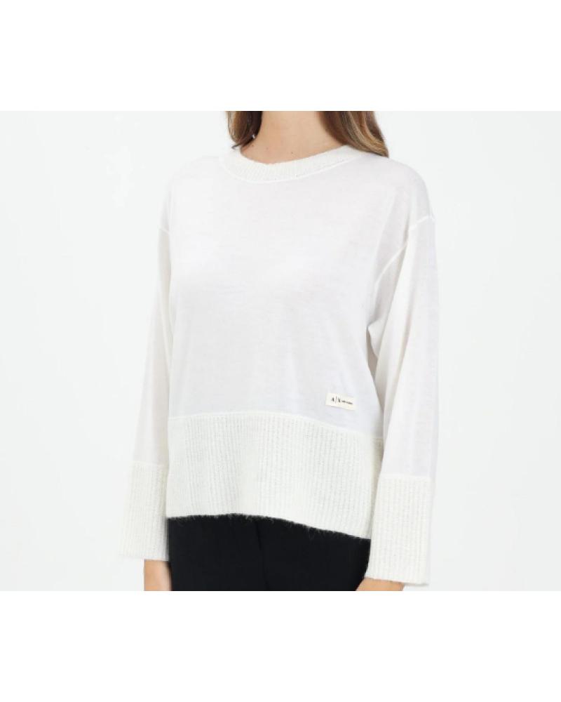 ARMANI EXCHANGE AX JERSEYS DE CHICA XW000772AF16602 BEIGE