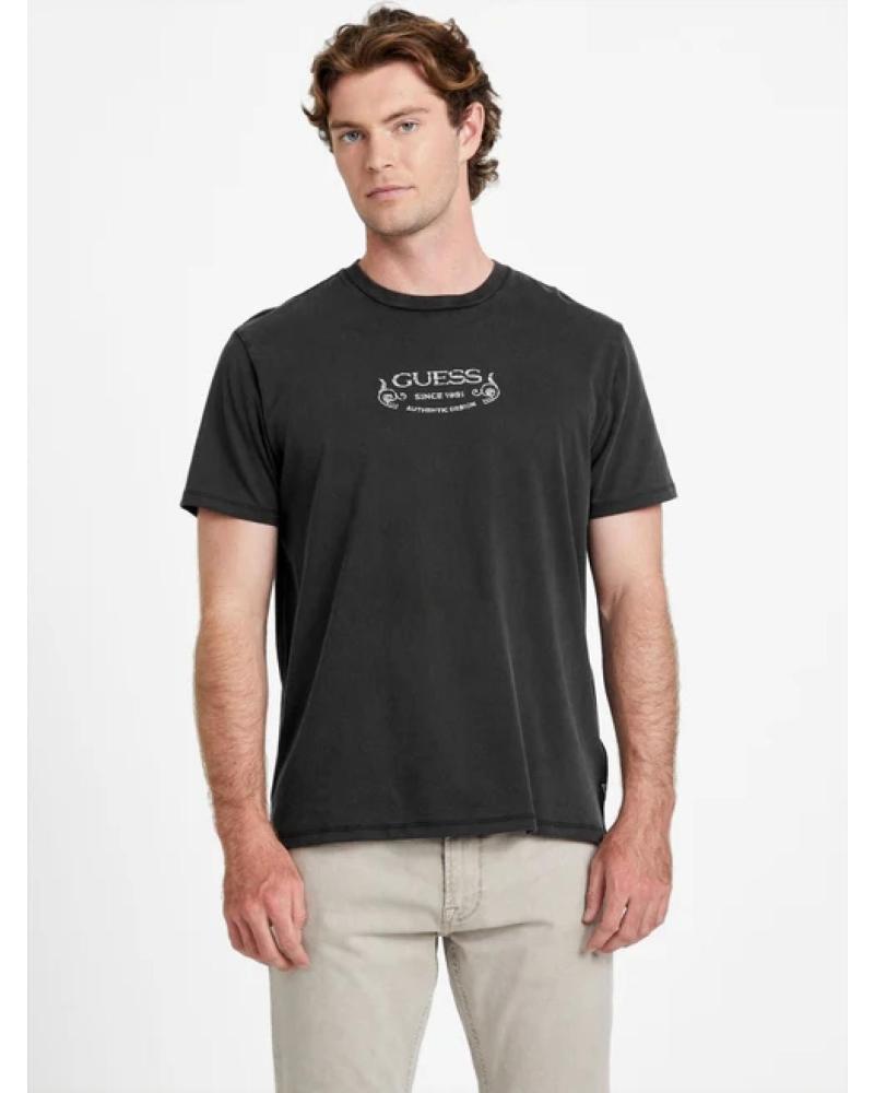 GUESS JEANS CAMISETAS DE CHICO M5BI50KBW41 NEGRO