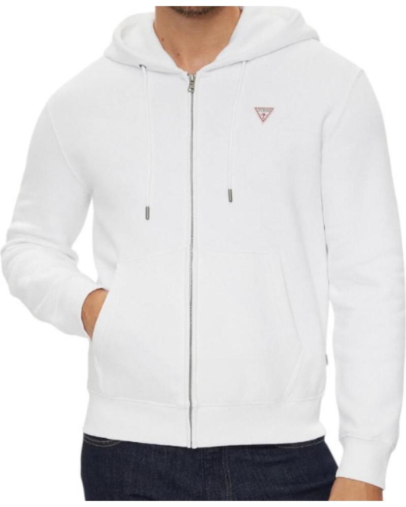 GUESS JEANS SUDADERAS DE CHICO M4YQ28K9V31 BLANCO