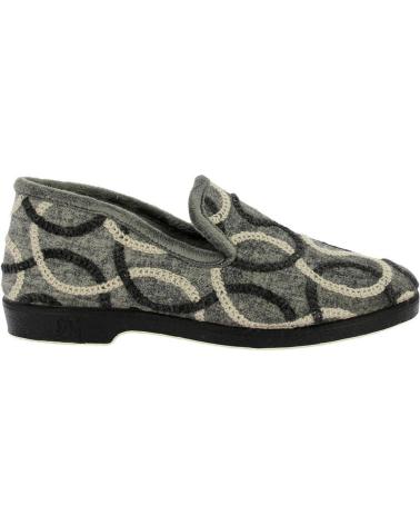 D`CUTILLAS PANTUFLAS PARA MUJER DOCTOR CUTILLAS 325 ANTRACITA